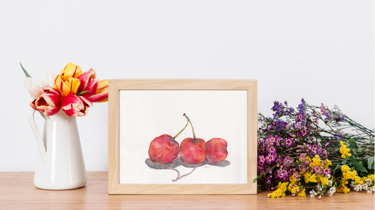 Cherries Still Life (2)